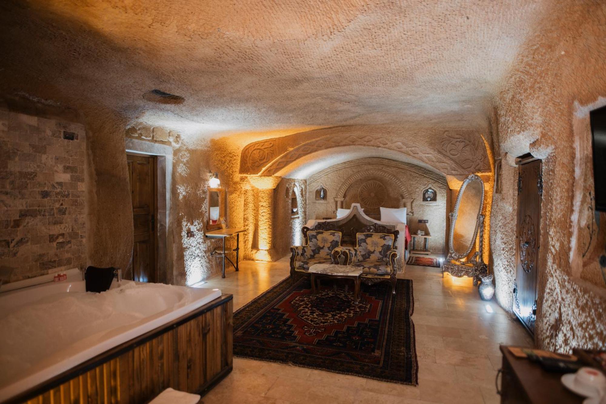 Cappadocia Cave Lodge ギョレメ エクステリア 写真